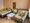 Bungalow Seehund | Wohnzimmer - Doppelbett - Couch